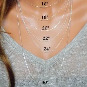 Necklace Length Choices